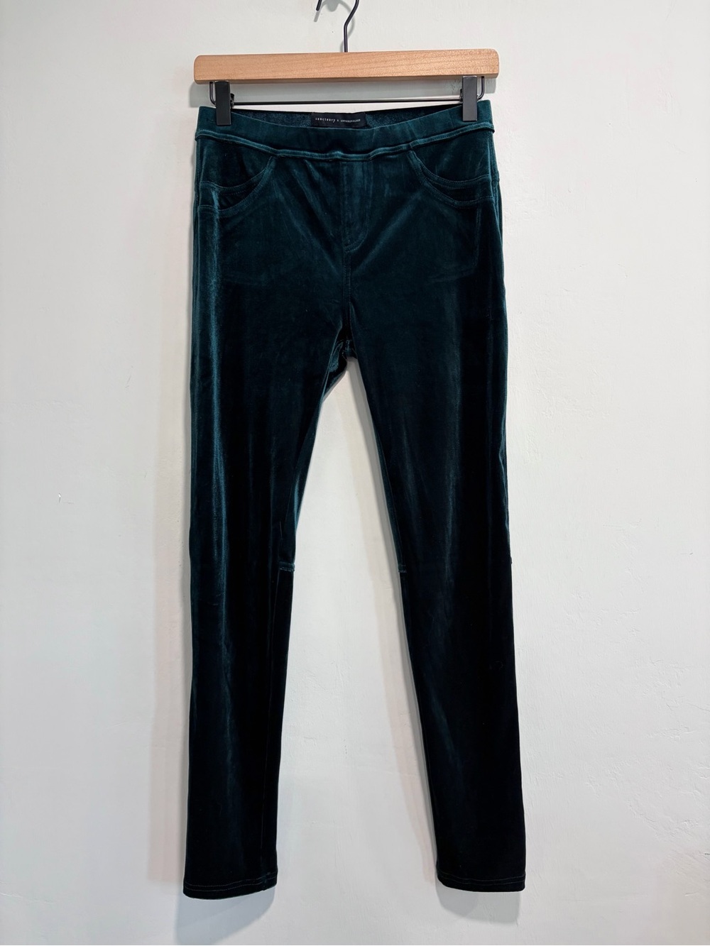 Anthropologie X Sanctuary Pull On Velvet Leggings